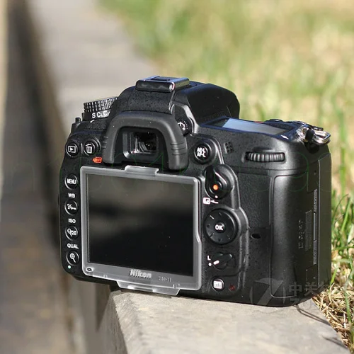 2pcs BM-11 Camera LCD Screen Monitor Protector Transparent Plastic Cover for Nikon D7000 Body DSLR Camera