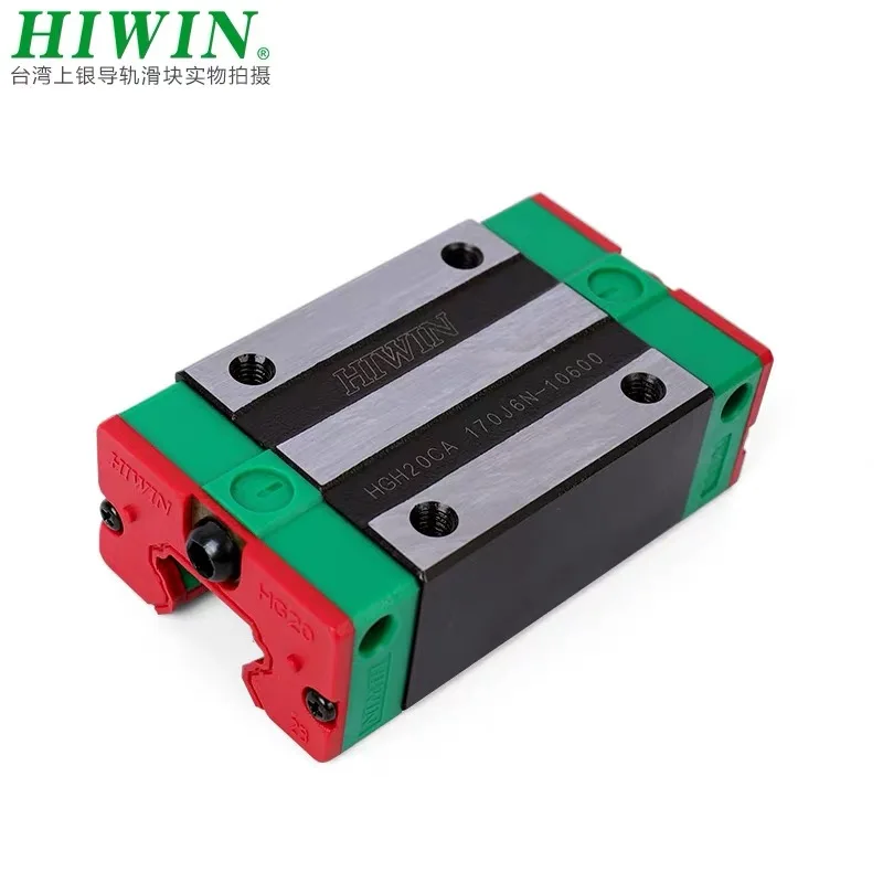 

10pcs/lot HGH20CA 100% Original Hiwin narrow blocks for HGR20 rail