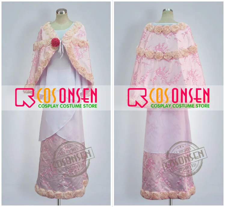 COSPLAYONSEN Sound Horizon Rose Princess Nobara Hime Cosplay Costume All Size