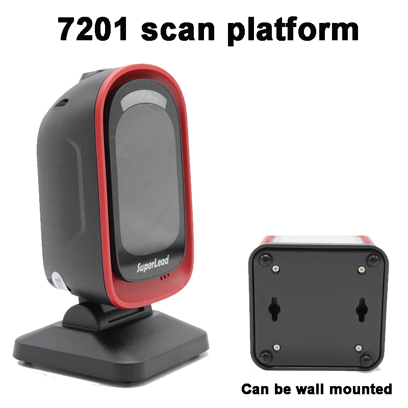 

Omni Directional 1D/2D Scanner Ticketing QR Code Scanner Barcode Reader Desktop Auto Sense 2d barcode scanner Data Matrix Reader