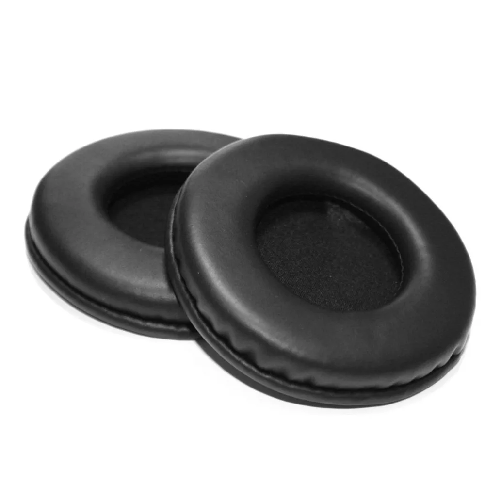 A Pair of Replacement Soft PU Foam Headphone Ear Pads Ear Cushions for Sony MDR-V700DJ V700 MDR-V500DJ V500 (Black)