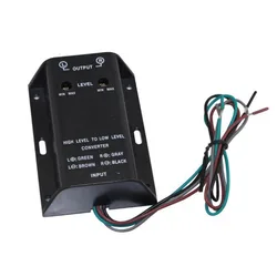 Car Audio RCA Speaker Converter Adapter High To Low Level Output Bass Audio Adapter Wire
