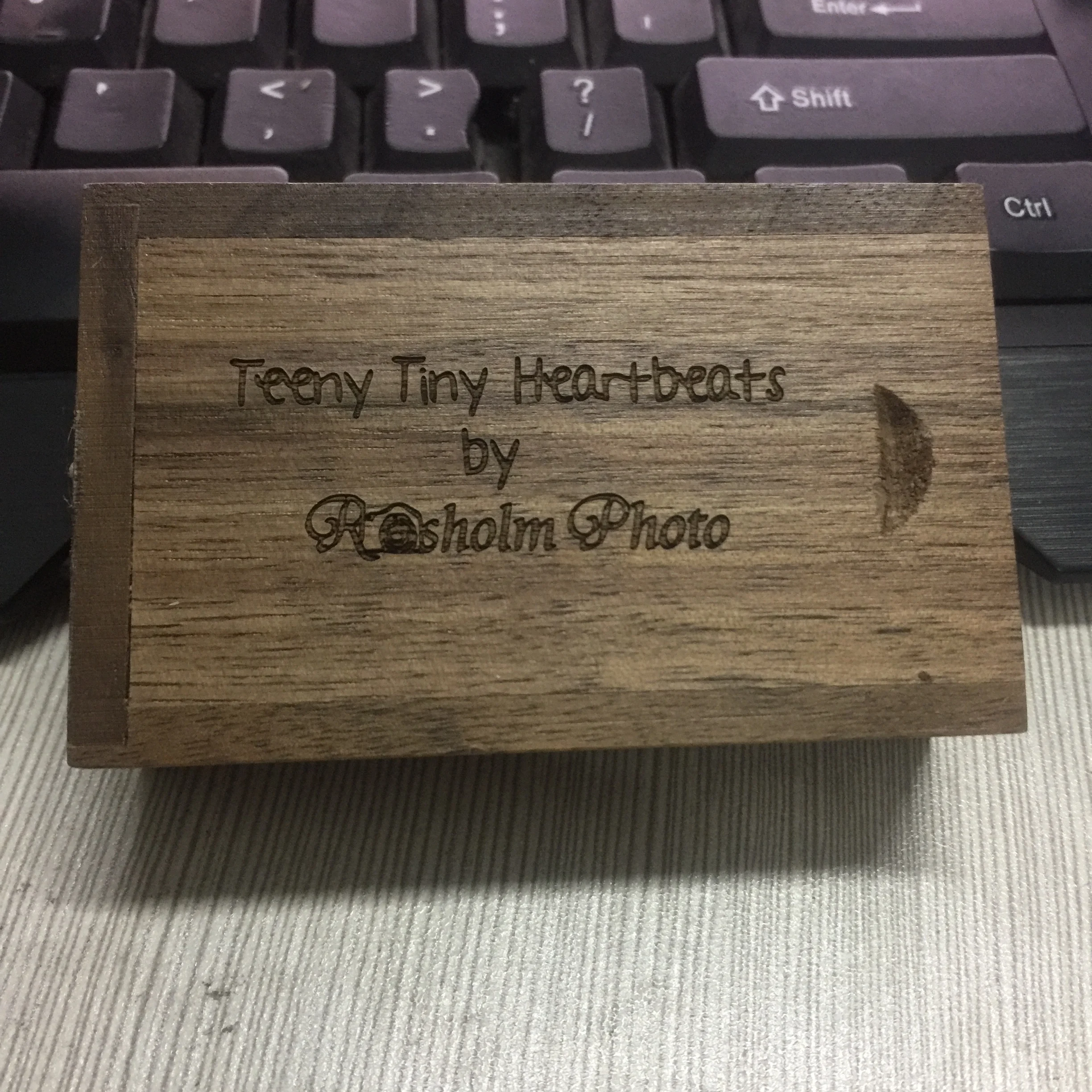 Clé USB 3.0 en bois, nouveau LOGO personnalisé, Interface en bois de noyer, lecteur Flash, Photos, images, mots