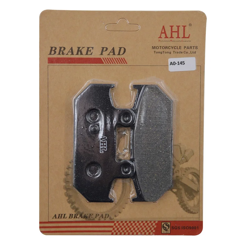 AHL Motorcycle Rear Brake Pads for Suzuki AN250 AN 250 Skywave 2007 2008 AN400 AN 400 Burgman AN650 Skywave AN 650 2003-2016