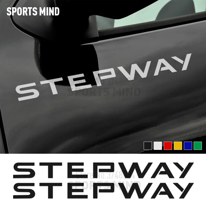 

2 Pieces Car Styling Automobiles Car Sticker Decal For Renault Dacia Duster Logan Lodgy Sandero Dokker Stepway Car Accessories