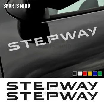 2 adet Araba Styling Otomobiller Araba Sticker Çıkartması Renault Dacia Duster Logan Lodgy Sandero Dokker Stepway Araba Aksesuarları