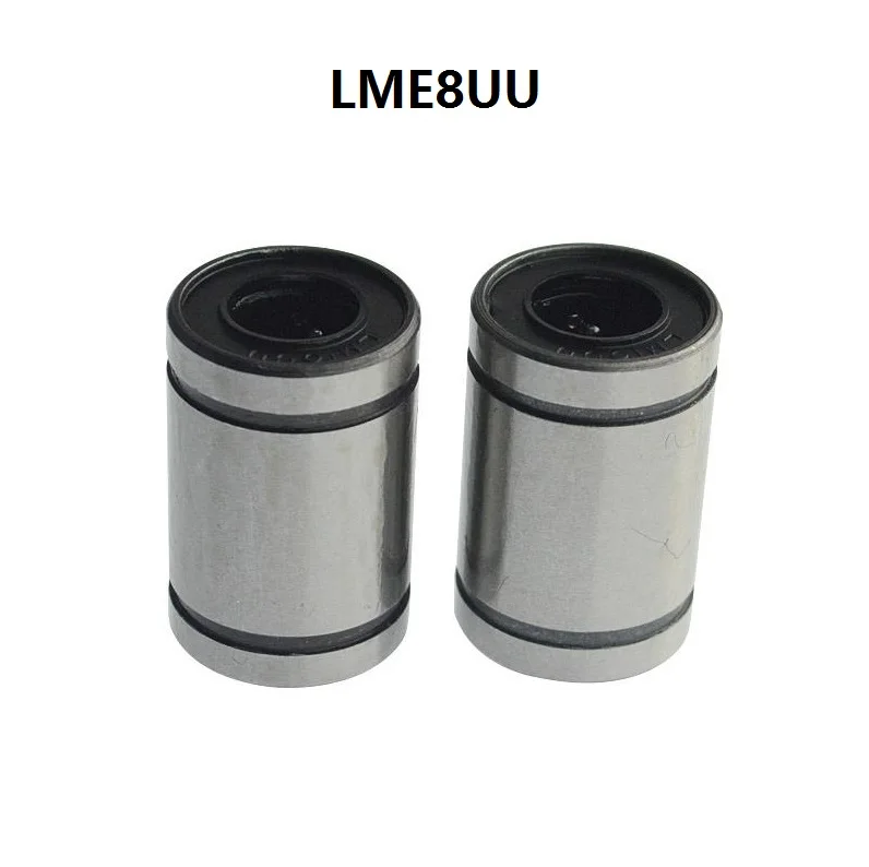 

100pcs/lot LME8UU European Size 8mm Linear ball bearings Linear bushing 8x16x25mm cnc router KB8UU