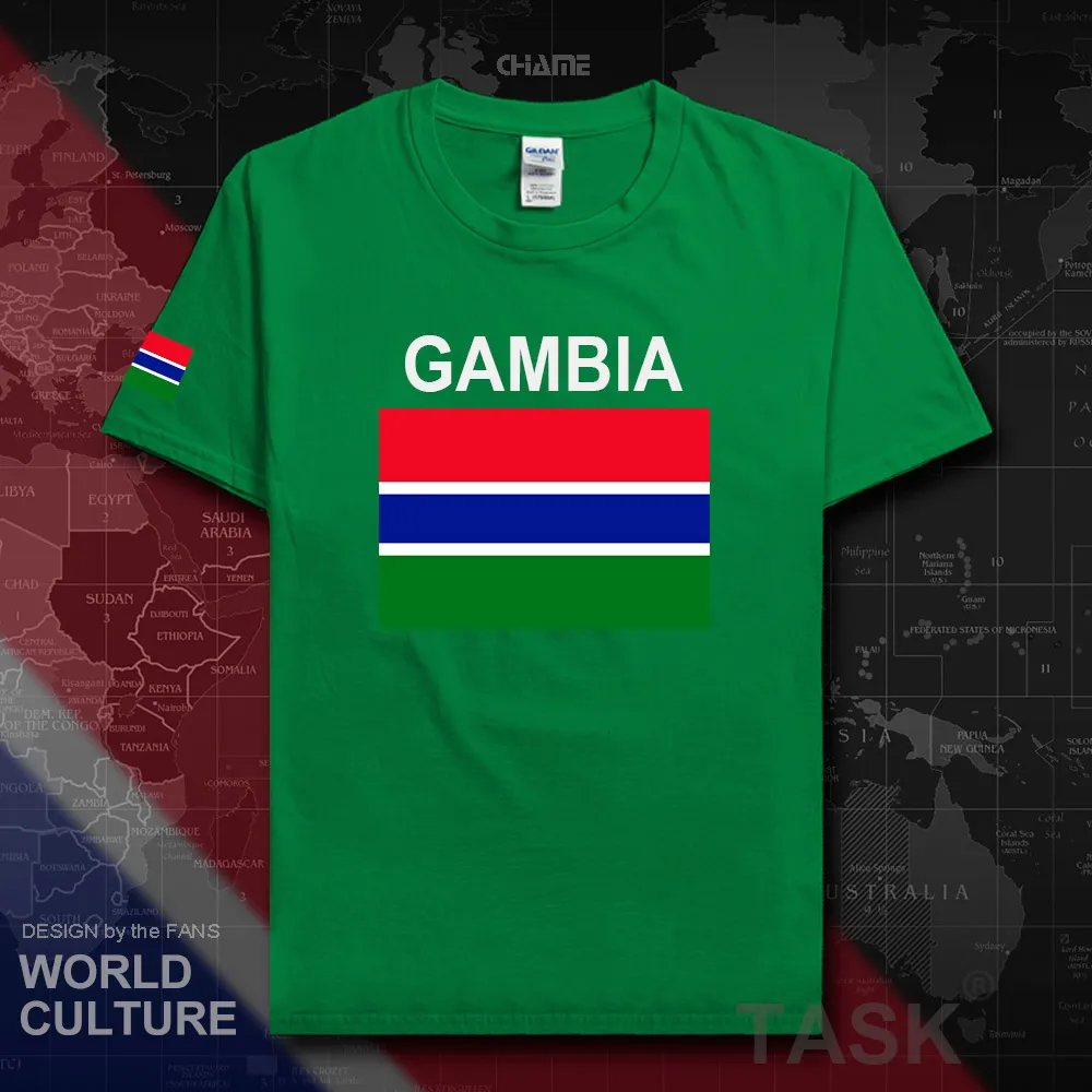 Republic of The Gambia GMB mens t shirts 2018 jerseys hip hop nation cotton t-shirt fitness brand clothes country flag tees 02