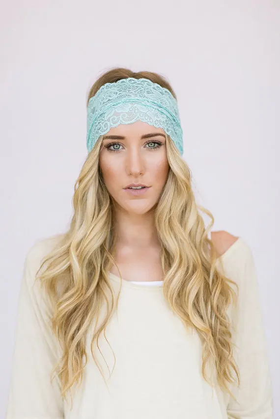 

2016 New Europe wide hair lace Headband Bohemia pop band hot sale