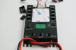 Mini Servo Section board Power Box for gas plane with 20A UBEC