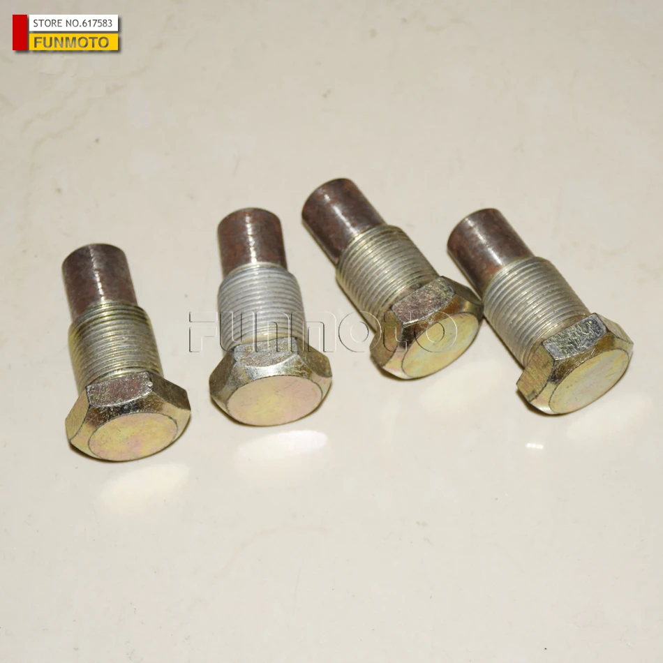 4 PIECES FIXING BOLTS FOR JIANSHE 250ATV REAR GEARBOX