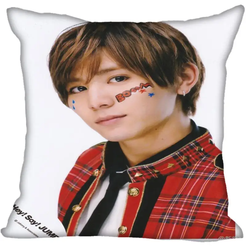 

New custom Ryosuke Yamada square pillowcases zipper Custom Pillowcase one side Custom your image gift