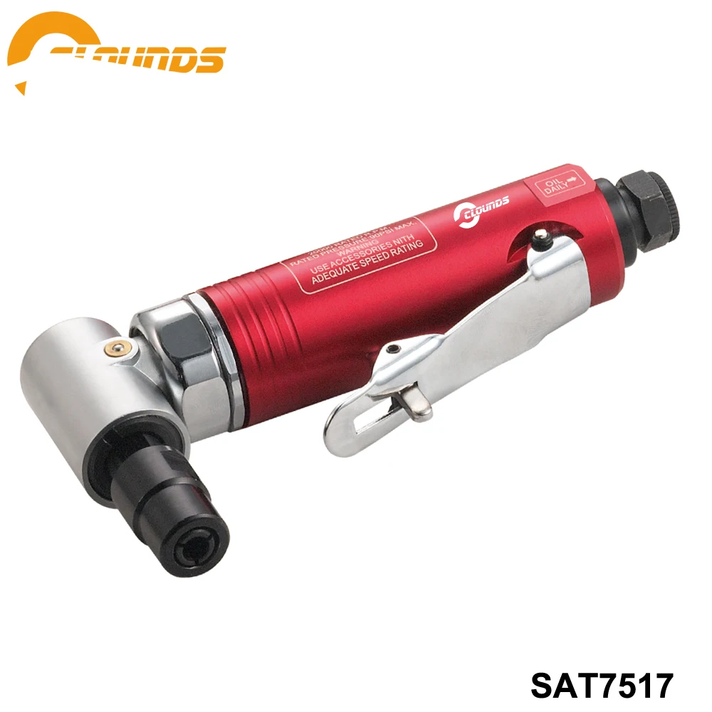 

SAT7517 90 Degree Grinder Micro Air Die Grinder Tool Great Grinding Gas Polishing Machine Polisher