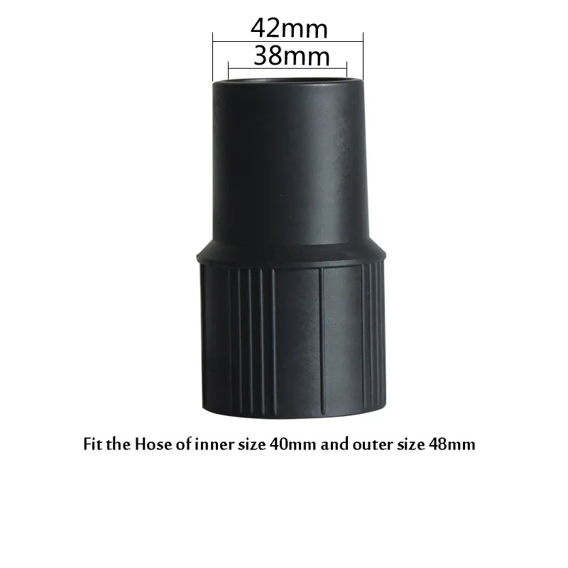 Central Vacuum Cleaner Parts 38mm*42mm Adapter Fit for Vacuum Cleaner Hose Vacuum Cleaner Tube Connector Fit Tube size 40mm