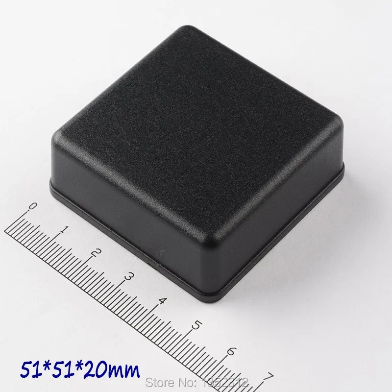 50 pcs/lot 51*51*20mm small plastic enclosure for electronic abs distribution box switch box housing DIY IP54 waterproof case