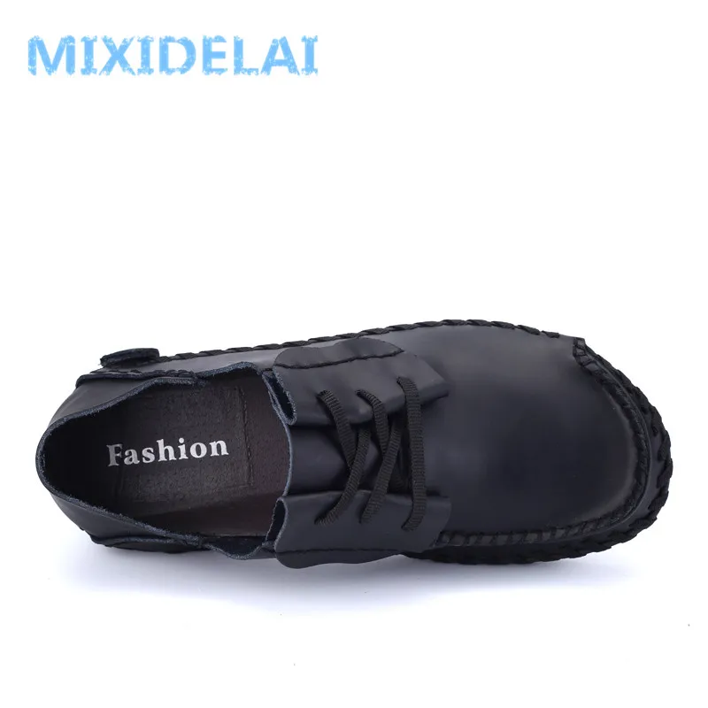 Men Leather Shoes Casual 2024 Autumn Fashion Shoes For Men Designer Shoes Casual Breathable Big Size Mens Shoes Comfort Loafers