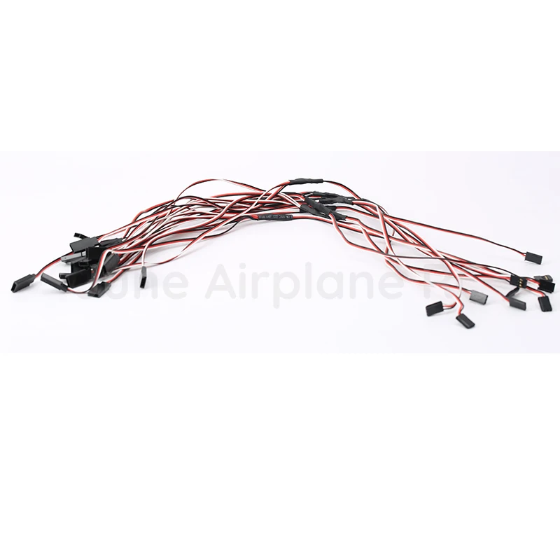 10pcs 150mm  300mm 500mm Y Extension Lead Wire Cable Universal for RC Battery Servo ESC Futaba JR Quadcopter Y Cable