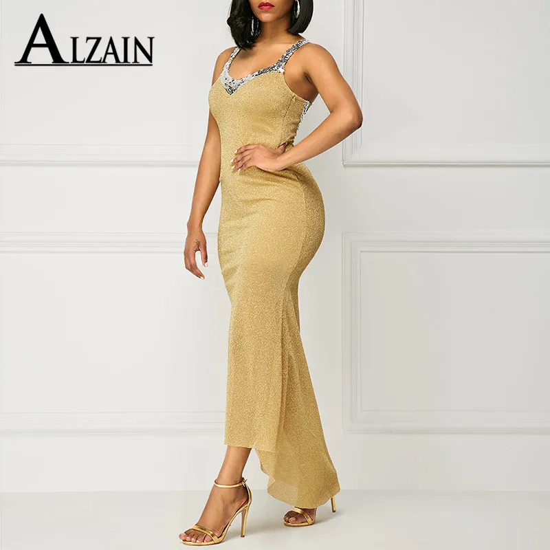 Sukienka cekinowa damska Elegancka formalna suknia ślubna Vestido Sexy Wieczorowa Sukienka na Bal Studniówkowy Długa Maxi