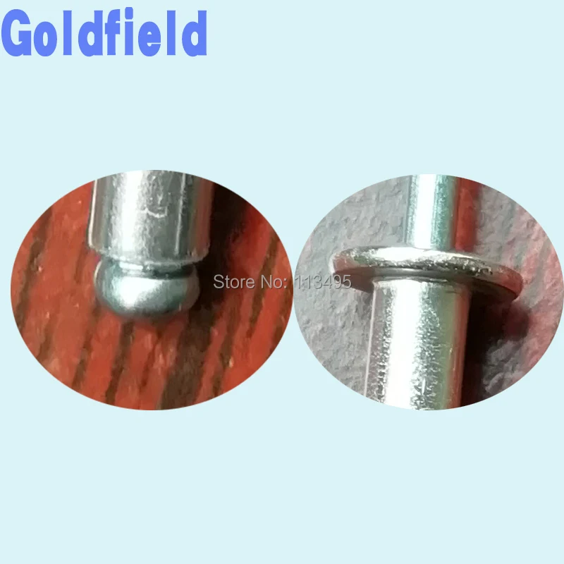 20/50/100pcs 4.8x50 blind rivets pop rivets Aluminium dome Head Blind Rivets Steel Shank Mandrel Exhaust Rivets