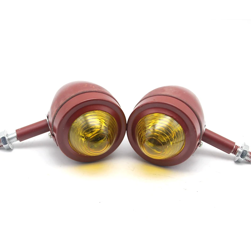 Ural CJ-K750 M72 Paint color retro type turn signal light 1 pair case for BMW R50 R1 R12 R 71 R 75