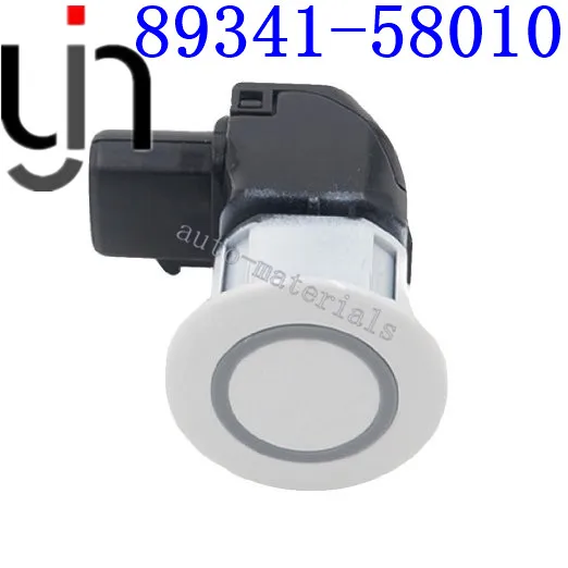 10pcs/lot Auto Parts Parking Sensor OEM 89341-58010-B0 89341-58010 PDC Ultrasonic small black white silver color