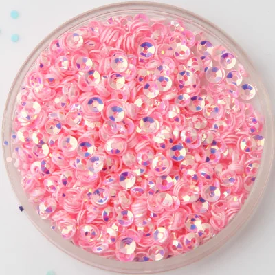 3mm Cup Round Sequin PVC loose Sequins For Party Crafts Paillette Sewing Decoration DIY Accessory Lentejuelas Para Coser 10g