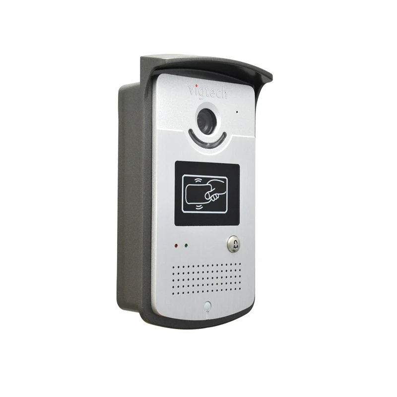Vigtech Video Door Phone with Intercom Key System Bell Outdoor Unit Camera IR Night Vision For Home/Apartment Waterproof Phone