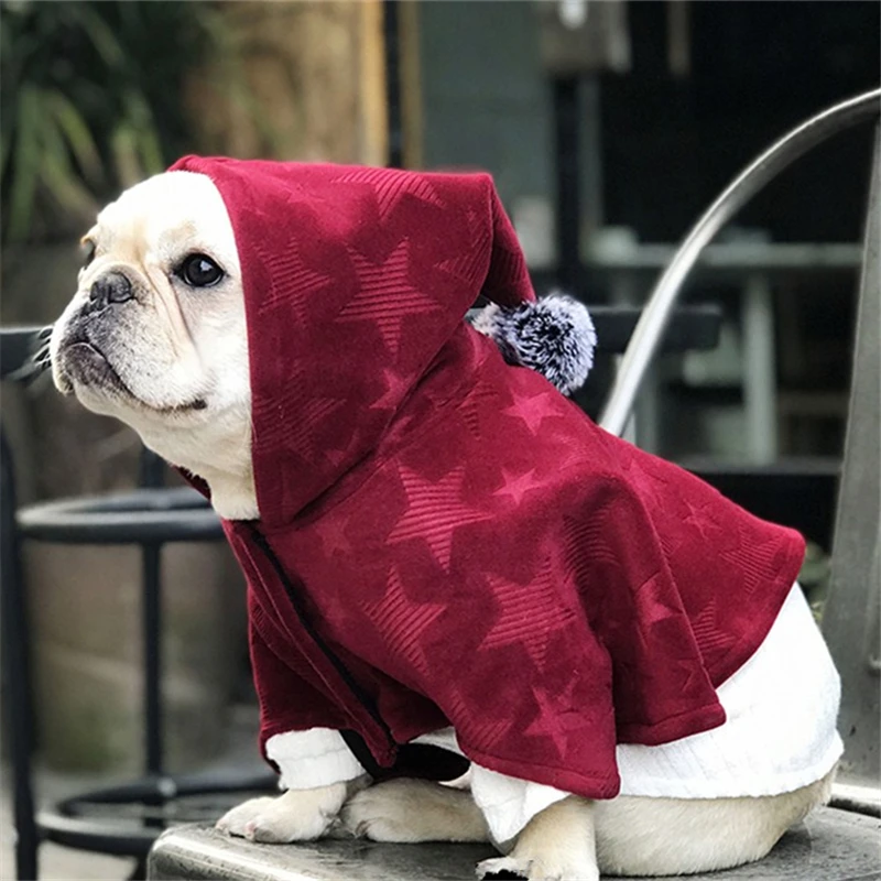 Pets Product Wizard Style French Bull Dog Wear Puppy Cats Clothes Cloak