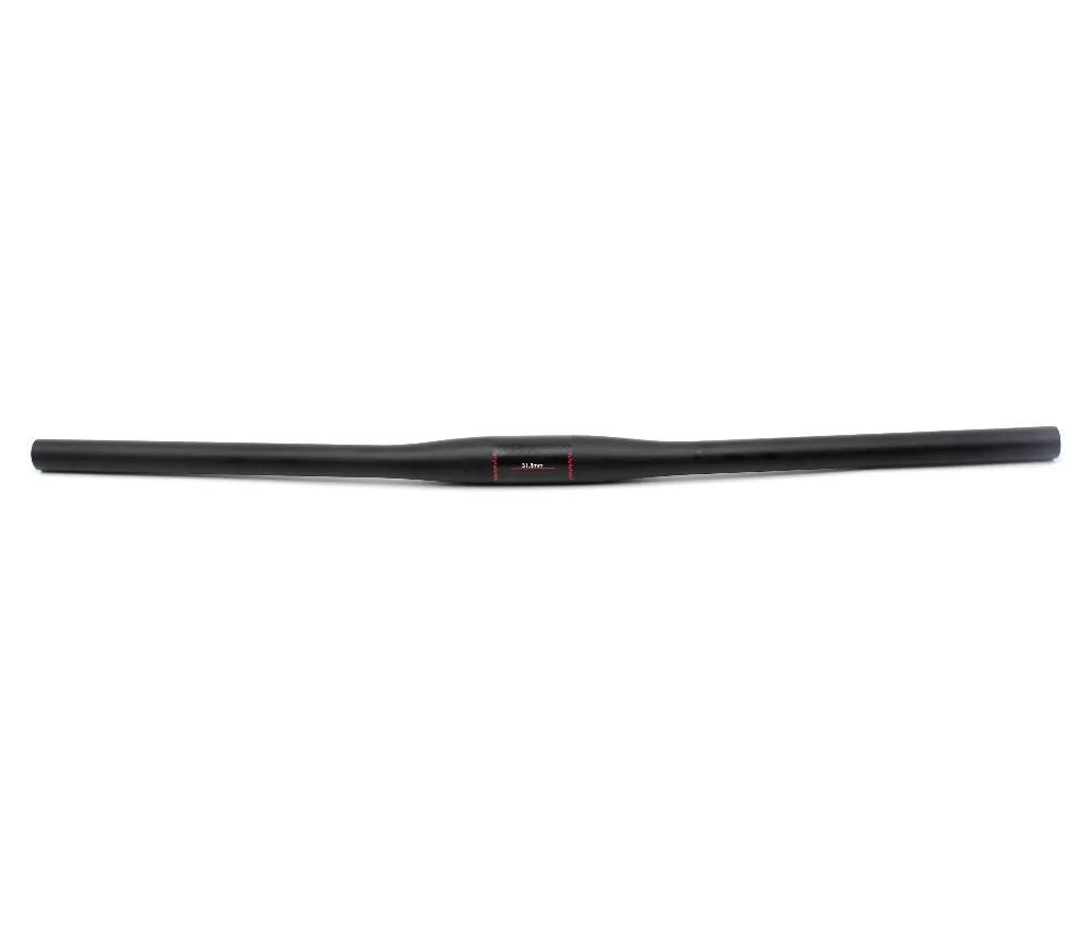BALUGOE Carbon Fiber Bicycle Handlebars Matt Bicycle Handlebar Mountain Bike MTB Bicycle Handlebar 600mm-720mm