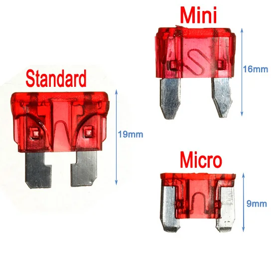 12/24V Car Add a Circuit Standard/Mini/Micro Blade Fuse Boxes Holder Piggy Back Fuses Tap New