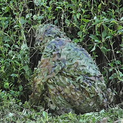 Polowanie 3D liść kamuflaż bioniczny Yowie strój snajperski Ghillie kurtka i spodnie odzież zestaw na zewnątrz Airsoft Paintball gra CS