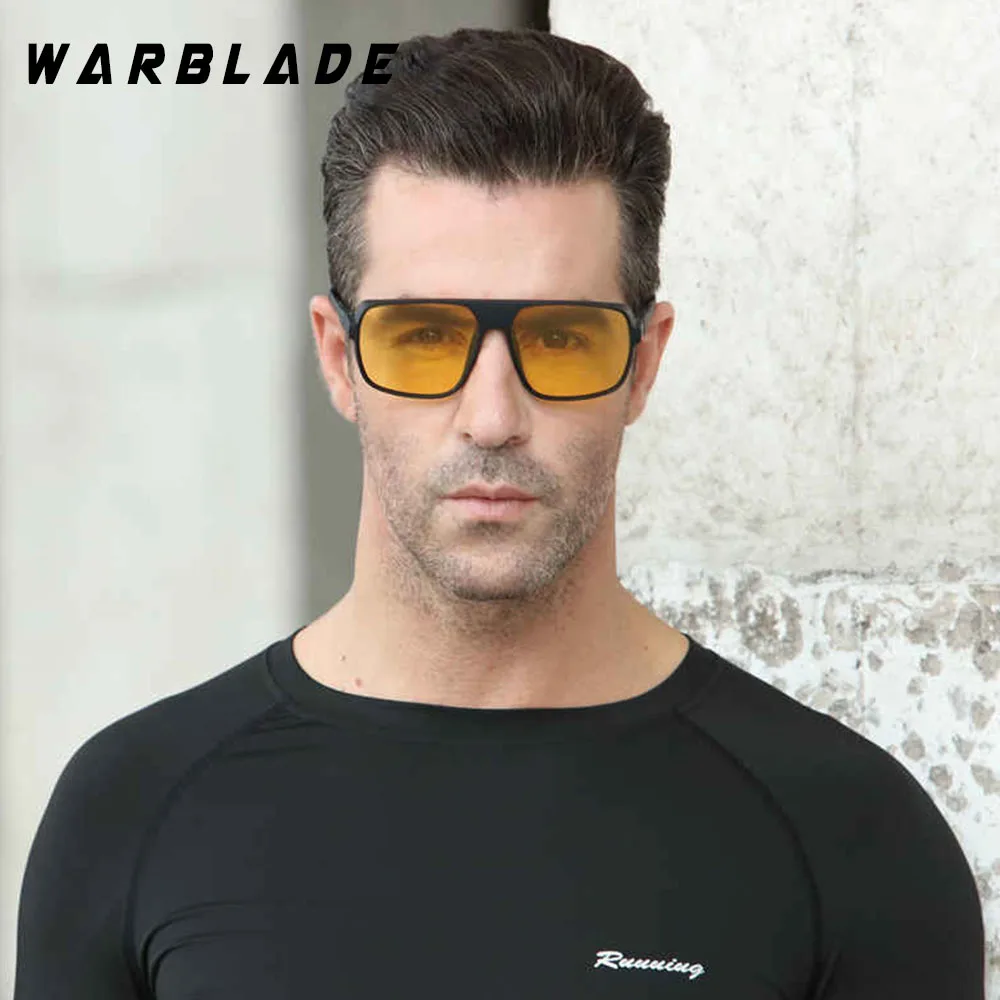 Night Vision Glasses For Headlight Polarized Driving Sunglasses Yellow Lens UV400 Protection Night Eyewear for Driver 2019