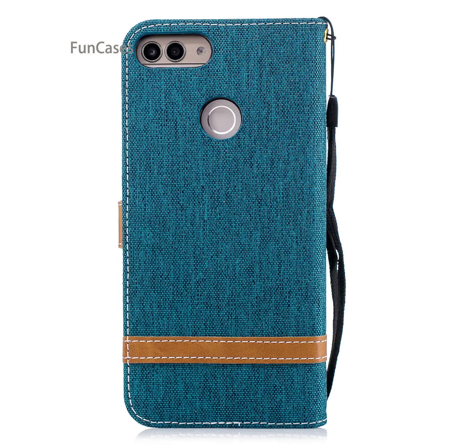 Bunte Flip Telefon Fall sFor Estuche Huawei Genießen 7S Card slot Fall Abdeckung Marmor Telefon Etui Fall Für Huawei ascend P Smart Hone