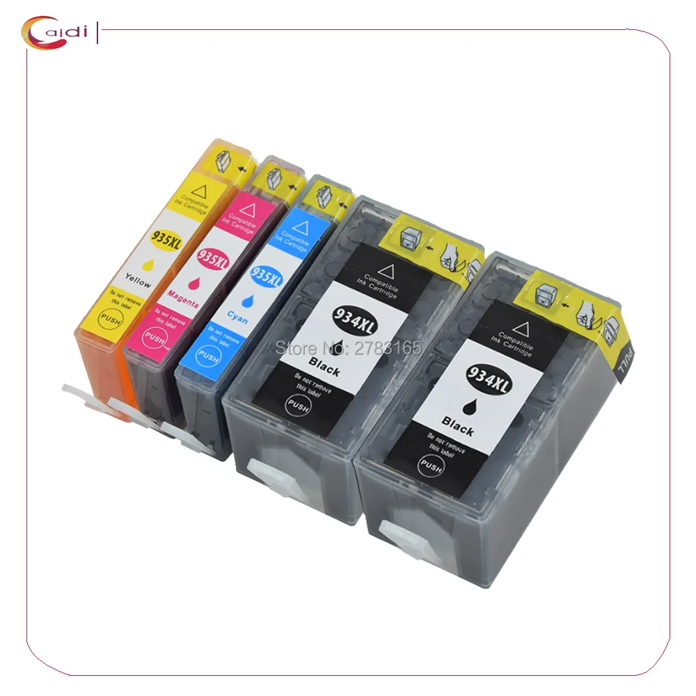 5PK(2BK1C1Y1M)  Compatible For HP 934 935 934XL 935XL Ink Cartridge  For HP OfficeJet Pro 6230 6830 6820 Printer