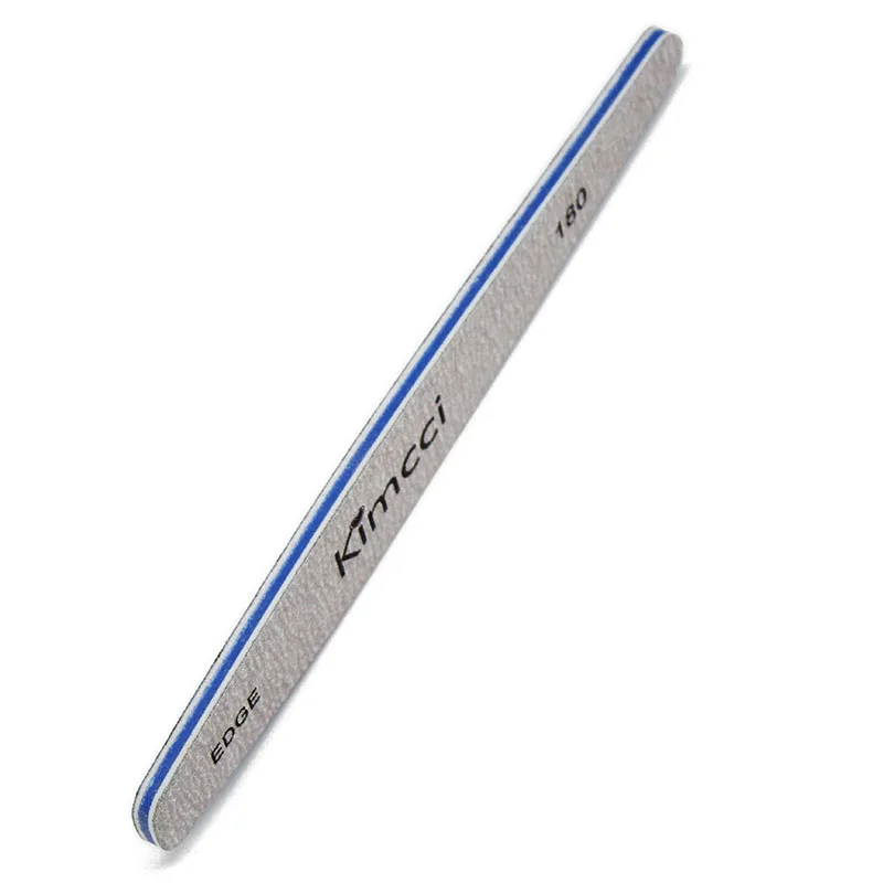 Kimcci 25 pz/lotto Lime per Unghie di Alta Qualità Strumenti per Manicure Set Levigatura Blocchi Slim Buffer EDGE 180 Nail Art Salon Manicure Forniture