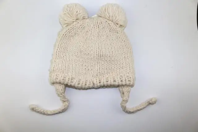 2023 autumn  winter hand made knitted hat  for baby hand knitting cap crochet knit  hat for baby chidrens\' boy girl knitting hat