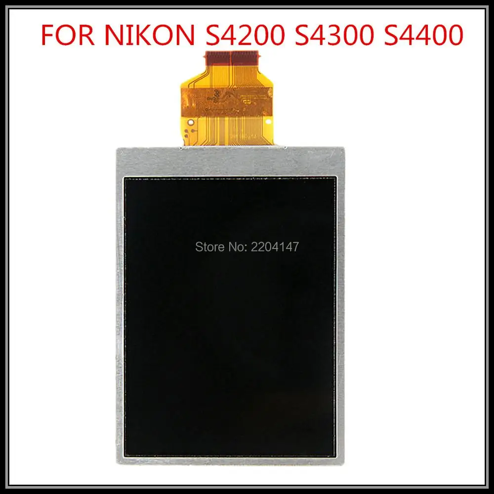 Новинка, деталь для ремонта экрана ЖК-дисплея с подсветкой для цифровой камеры NIKON S4300 S4200 без касания