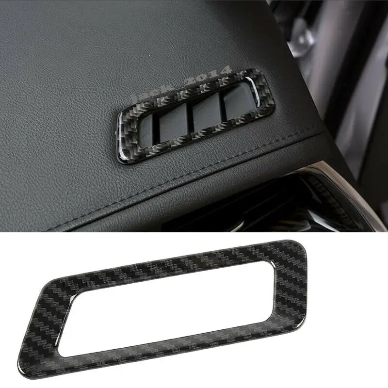 

Carbon fiber Air Vent Outlet Garnish Frame Cover Trim For Cadillac XT5 2016-2017