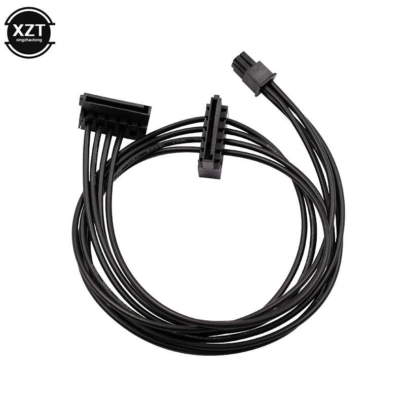 Câble d'alimentation Mini 4 broches tournant 2 SATA pour Lenovo M410 M415 B415 510SA, Interface de carte mère 4 broches vers deux SATA SSD