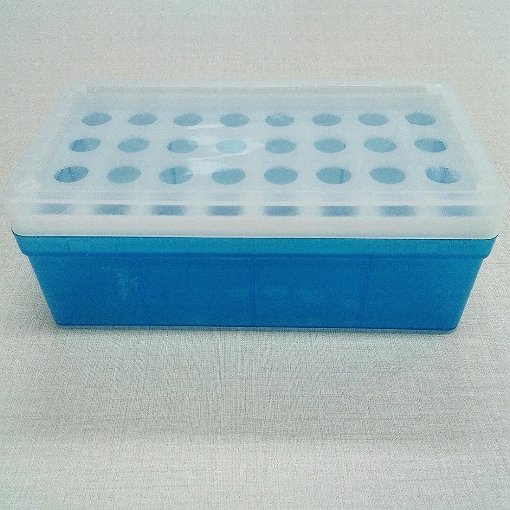 

5ml Plastic Micro Centrifuge Tube Stand Holder Box 32 Position Lab Centrifugal Socketstube box.