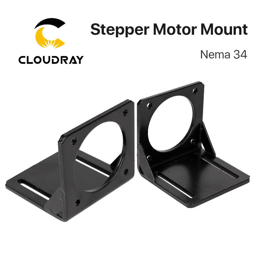 Cloudray Motor Base Voor NEMA17 NEMA23 NEMA34 Stappenmotor Aluminium Vaste Zetel Bevestiging montagebeugel Ondersteuning