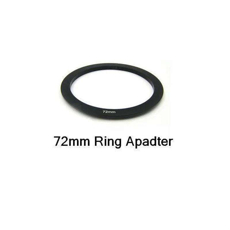 Adaptador de anillo para Cokin p series, 49, 52, 55, 58, 62, 67, 72, 77 y 82mm, 10 unids/lote