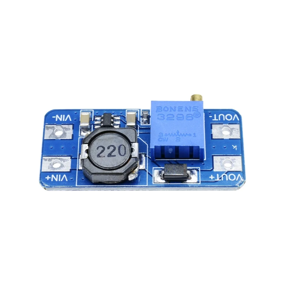 MT3608 DC-DC Step Up Converter Booster Power Apply Module Booster Power Module MAX Output 28V 2A For Arduino Board
