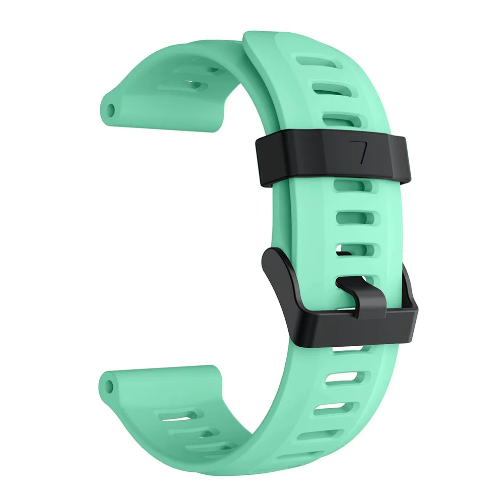 Pulseira de silicone para relógio garmin fenix, substituição de pulseira macia para relógio garmin fenix 3 hr 5x plus 6x 6x pro