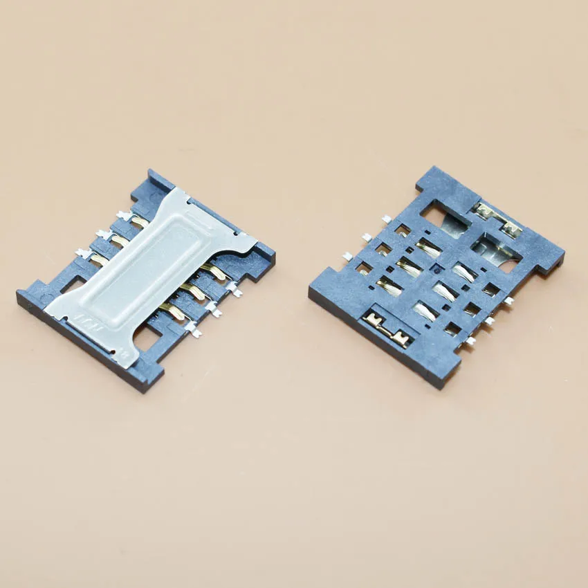 YuXi 1pcs sim card socket slot holder 16.5 X 14mm for lenovo A388T xiaomi 2 and other mobile and tablet