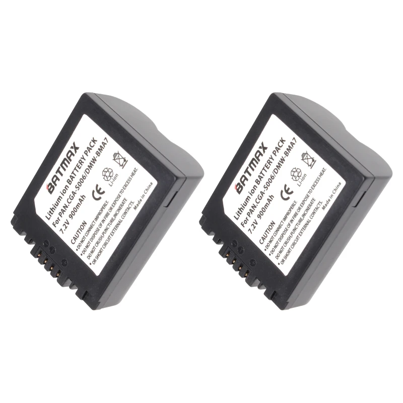 2X CGA-S006 S006 DMW-BMA7 S006A CGR-S006E بطارية + LCD شاحن يو اس بي لباناسونيك لوميكس DMC-FZ7 FZ8 FZ18 FZ28 FZ30 FZ35 FZ38 FZ50 #3