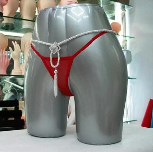 New Fashion High quality Wholesale Silver Gray Inflatable Female Form Pants Mannequin