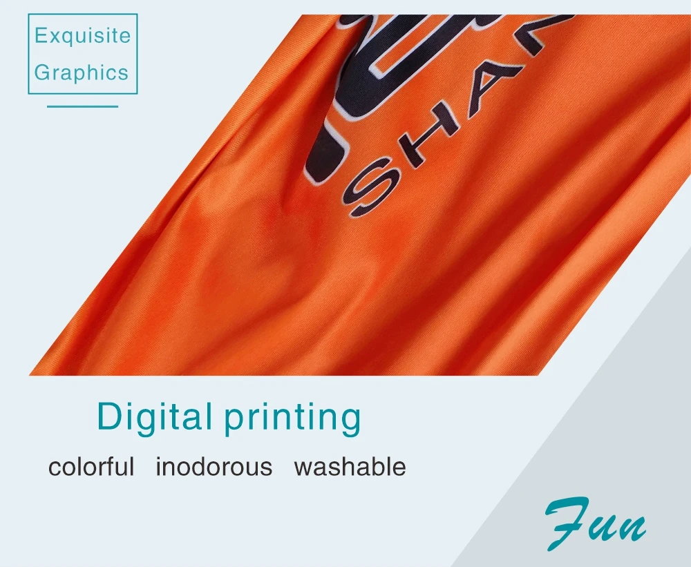 Pop-Up-Banner Kostenloses Design Grafik Individueller Druck Display Außenwerbung Oval Vertikal Bohnenform A-Rahmen Sportpromotion – Detail 3