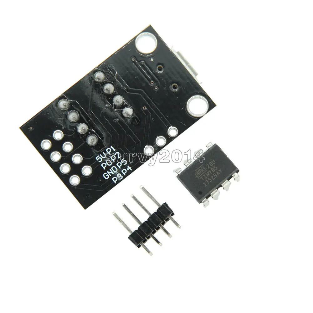 1pcs digispark kickstarter usb attiny85 pluggable placa de desenvolvimento arduino
