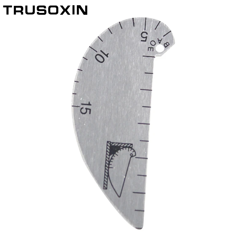 New High quality DROP-SHAPED Welding Gauge Welding Seam Gauge Key Weld Mesure Caliper Fillet Weld Bead Rule